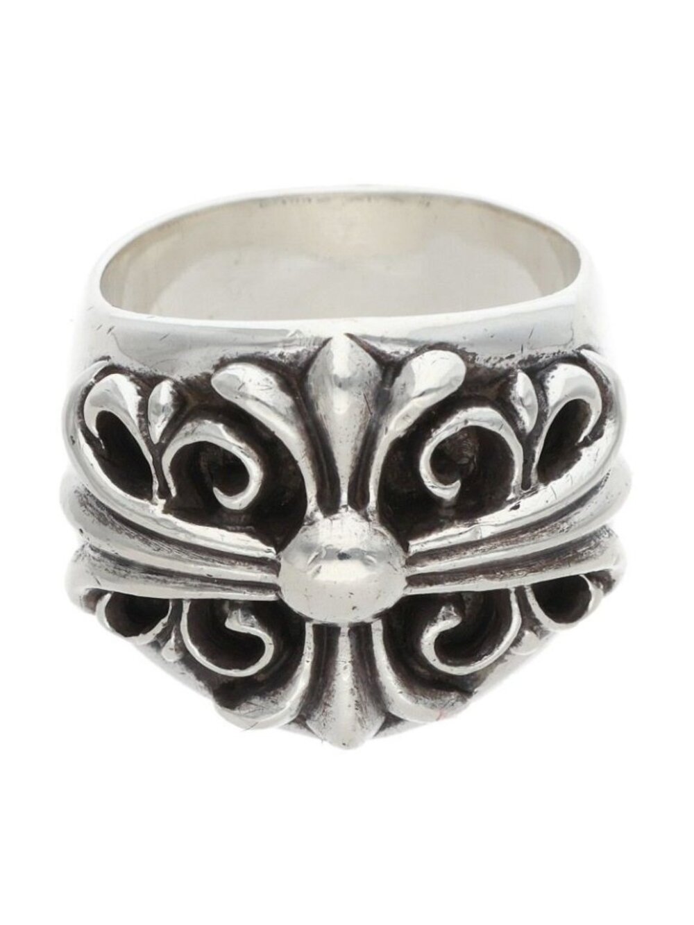 Chrome Hearts Keeper Silver Ring